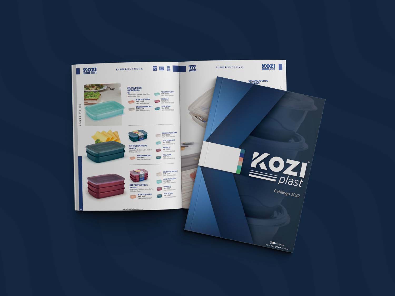 Criação de Catálogo de Vendas Kozi Plast